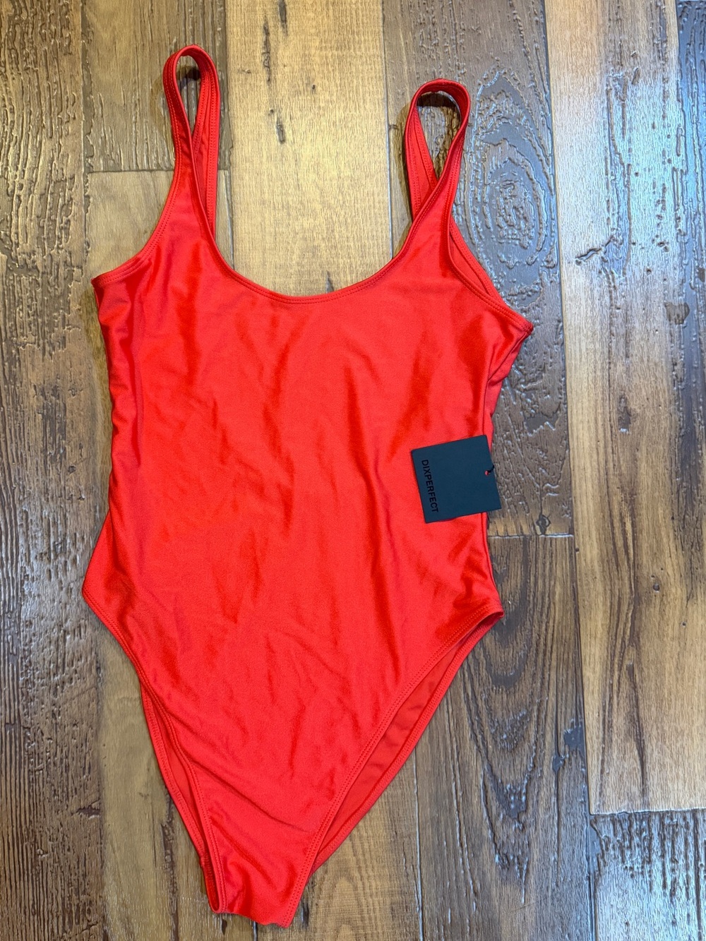 NWT- Dixperfect Red One-Piece Swimsuit -